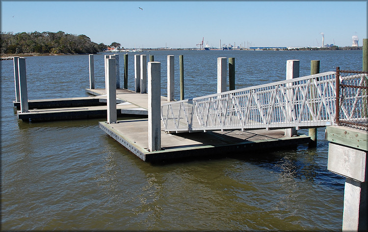 Floating Dock at Ft. Caroline National Memorial (St. Johns River)