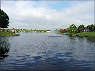 East end of the lake looking west