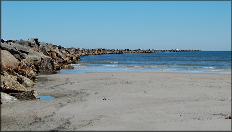 South St. Johns River Jetty at Mayport Naval Station