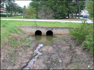 Culvert And Drainage Ditch (30.22624N 081.58437W)