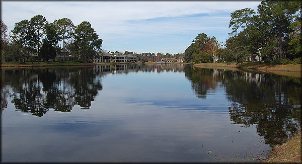 Looking north from the southern end of the lake