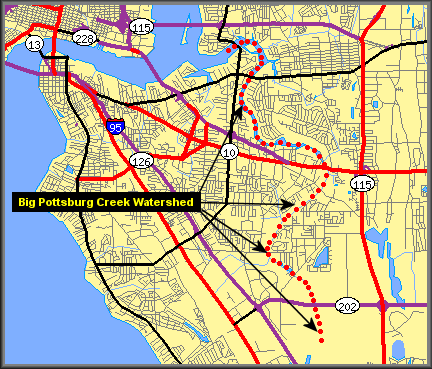 Big Pottsburg Creek Watershed