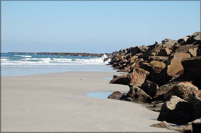 North St. Johns River Jetty at Huguenot Memorial Park (Atlantic Ocean)