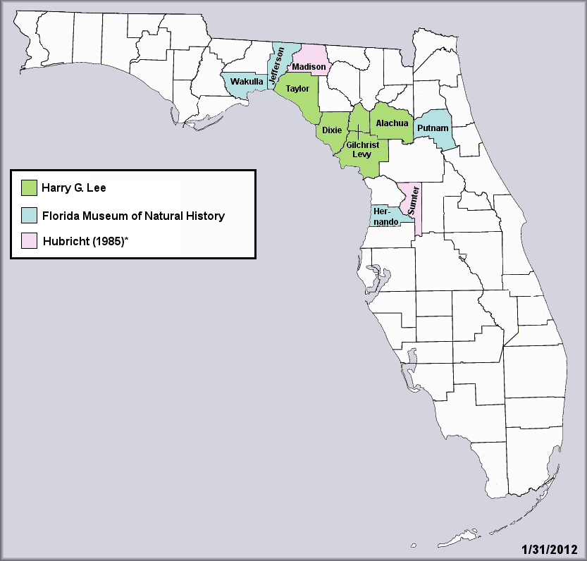 Daedalochila delecta (Hubricht, 1976) Records For Florida