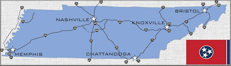 Tennessee Map