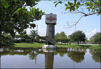 Lake At Cypress Plaza - Looking Towards Phillips Highway