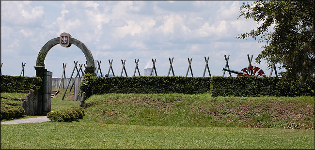 Reconstructed Fort Caroline