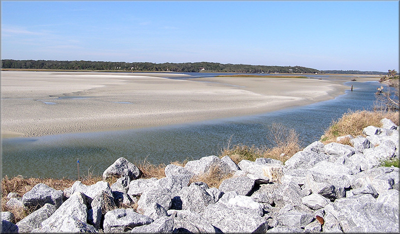 Fort George River - looking north from near the A1A Bridge