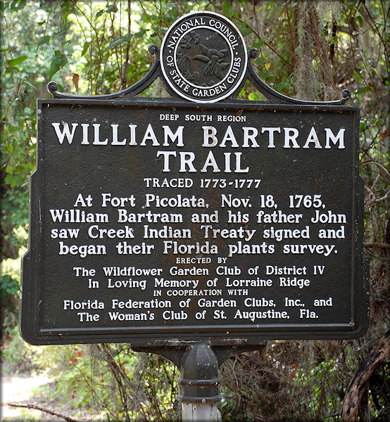 Bartram Trail Historical Marker