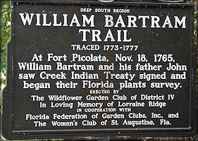 Bartram Trail Historical Marker