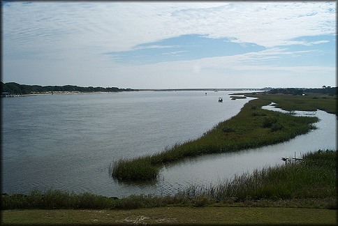 Matanzas River Looking South Toward Inlet