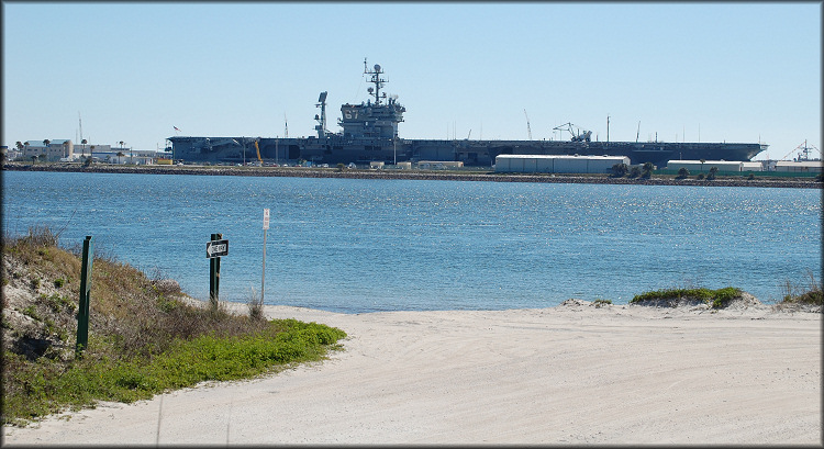 Looking South Towards Mayport Naval Station (February 19, 2007)