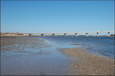 South Side Of St. Augustine Inlet/Tolomato River Looking West (1/9/2009)